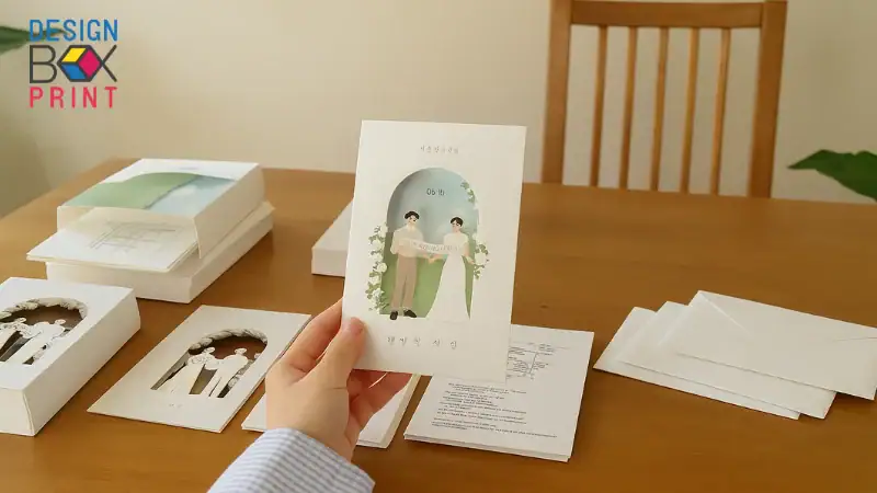 การ์ดแต่งงานดีไซน์สวย พิมพ์ลายฉลุ พร้อมกล่องบรรจุเรียบหรู เพิ่มความพิเศษให้งานแต่งงาน